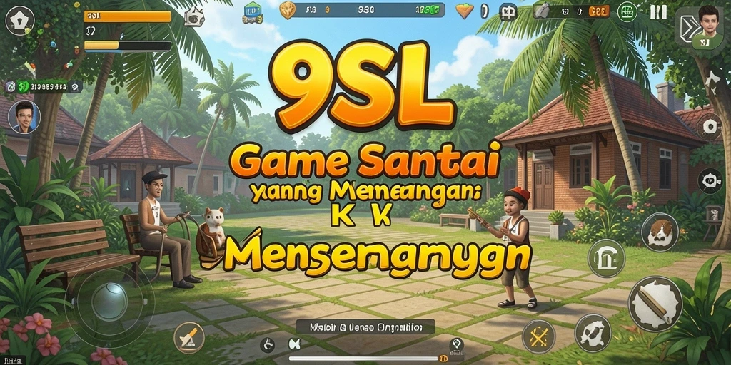 Tampilan menarik dari gameplay 9SL yang penuh warna.