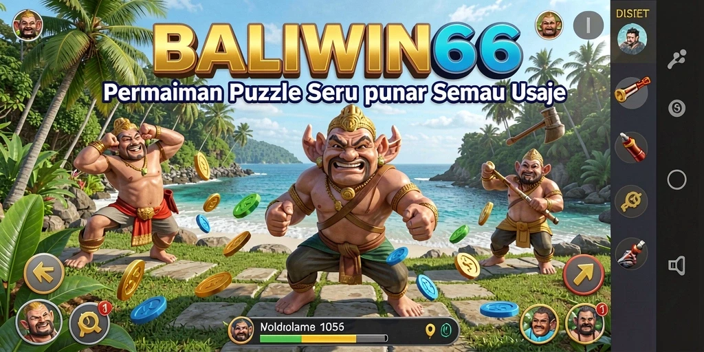 Screenshot utama menampilkan gameplay Puzzle yang menarik dan tantangan seru.