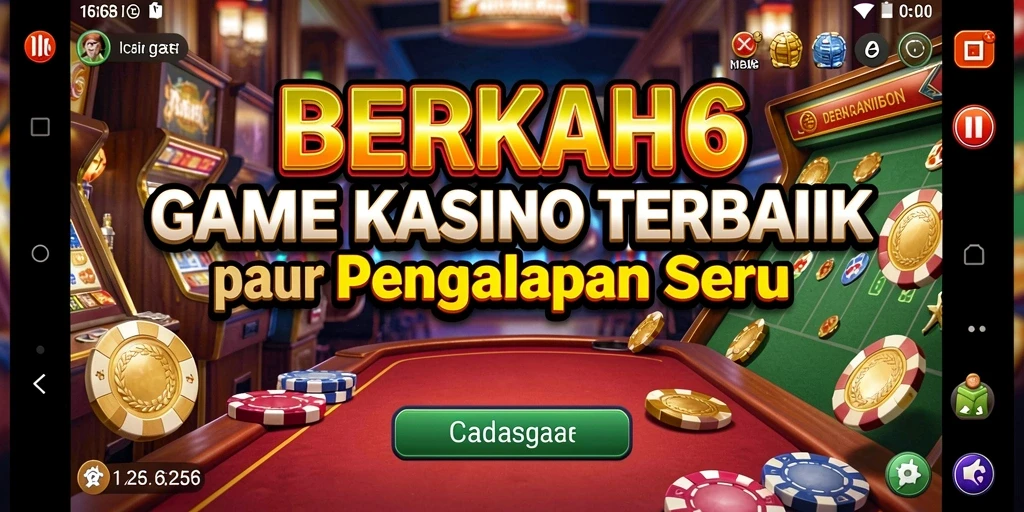 Tampilan menarik dari gameplay Kasino di BERKAH6.