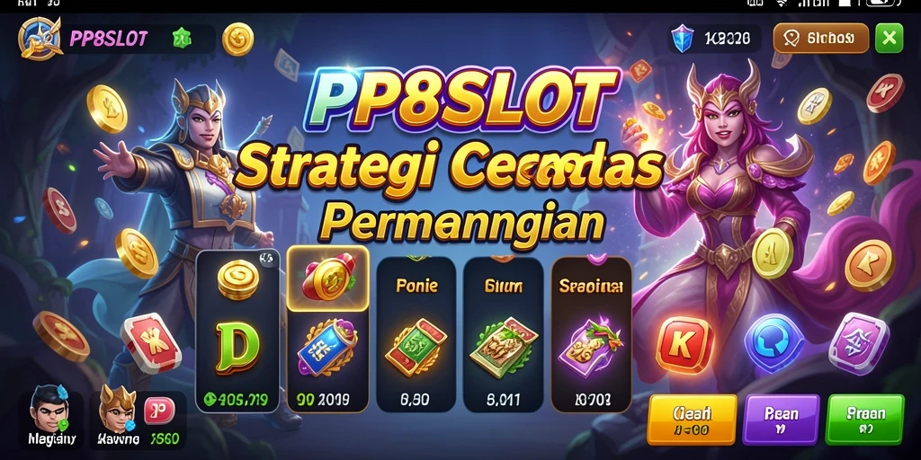 Screenshot gameplay PP8SLOT yang menunjukkan strategi dan pertempuran intens.
