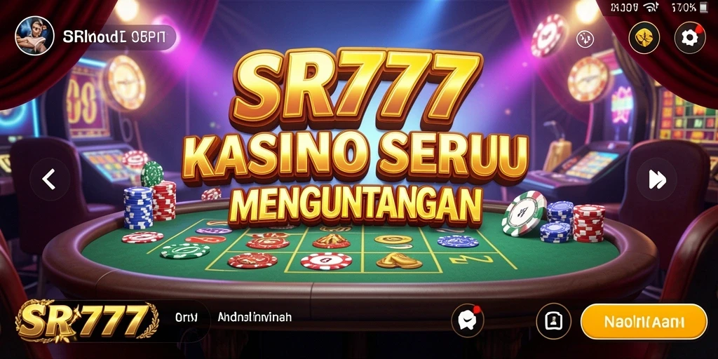 Tampilan gameplay yang menarik dan mengasyikkan di SR777.